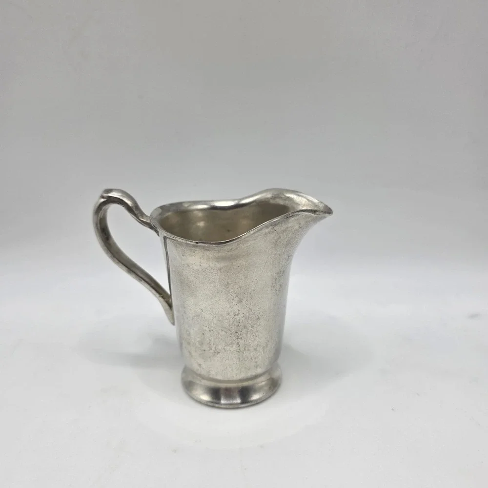 Vintage Grand Silver‎ Co Wear Brite Nickel Silver Creamer Pitcher Hotelware